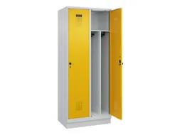 locker voor scheiding van kleding,HxBxD 1950x800x500mm,2vak