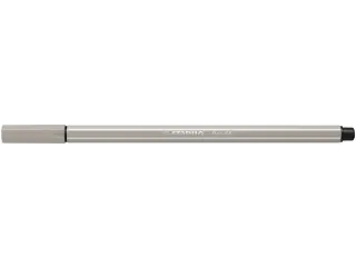 Viltstift STABILO Pen 68/93 medium warm grijs - 12