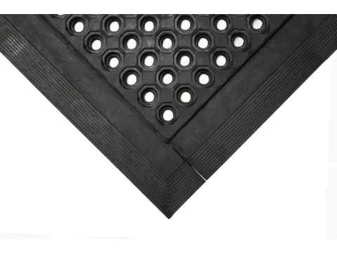 Werkplek-Vloerbedekking,Modulesysteem,Zwart