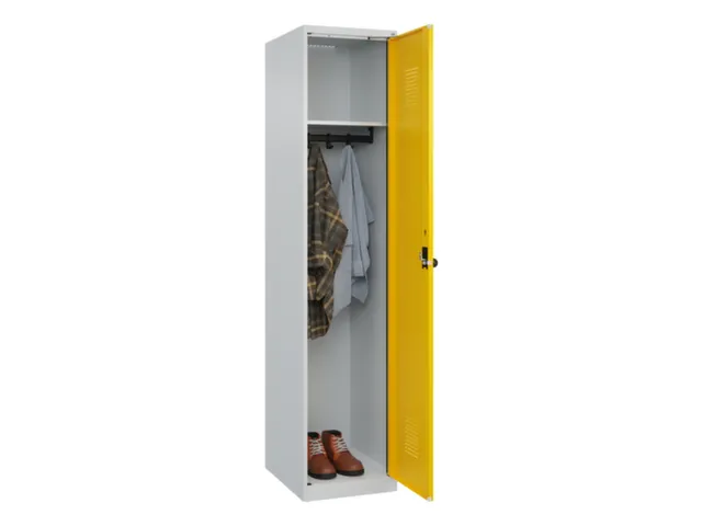 locker,HxBxD 1850x400x500mm,1vak,vak B 400mm,draaigrendel