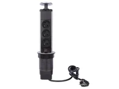 Pop-Up Stekkerblok Met 3 Stopcontacten - Penaarde