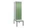 locker voor scheiding van kleding,HxBxD 2120x600x815mm,2vak