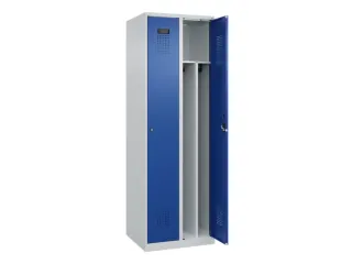 locker voor scheiding van kleding,HxBxD 1850x600x500mm,2vak - 1