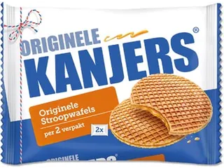 Stroopwafels Per 2 Verpakt 2x40 Gram - 2