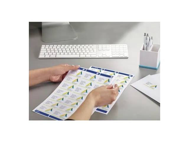 Etiket Avery L7160-250 63.5x38.1mm Wit 5250 Stuks