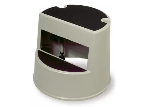 Verrijdbaar Opstapje Beige Zwart