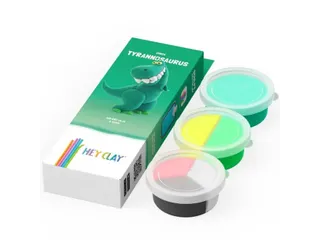 Hey Clay Klei set dinos Tyrannosaurus 3 delen - 3