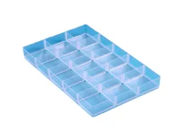 Vakkenverdeler Really Useful 4/9 liter15 vakken 342x215x35mm transpara