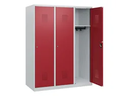 schoollocker,HxBxD 1530x1200x500mm,3vak,vak B 400mm,cil.-slot