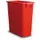 Multifunktionele Bak Pp 590x560x280mm 60 liter 2 Grepen Rood
