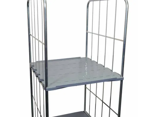 hygiënisch legbord,v. Gaasbox BxD 710x762mm,draagverm. 150kg,HDPE