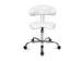 siège d'atelier pivotant,assise blanc,assise HxlxP 430-510x440x400mm