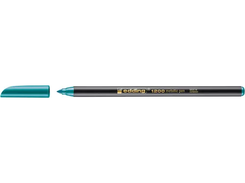 Fineliner edding 1200 metallic groen 1.0mm