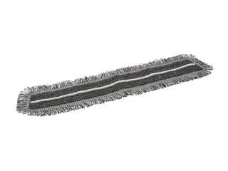 Microfibre Damp47 microvezel vlakmop donkergrijs klittenband 60cm - 1