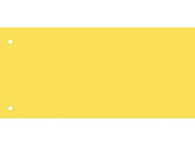 Scheidingsstrook Qbasic 240x105mm 50 stuks geel