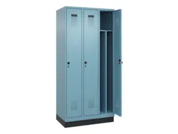 locker voor scheiding van kleding,HxBxD 1950x900x500mm,3vak
