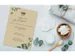 Papier avec motif Sigel Ecucalyptus A4 motif double-face papier herbe