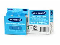 Salvequick Blue Detectable pleisters 51030127