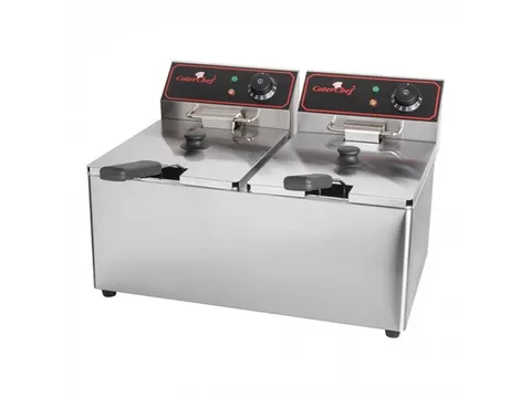 CaterChef Friteuse 2x 8 Liter elektrisch