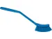 Smalle Afwasborstel Vikan 290mm blauw Medium vezel