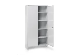 ESD-kast met openslaande deuren,HxBxD 2010x1030x530mm,slot,voeten