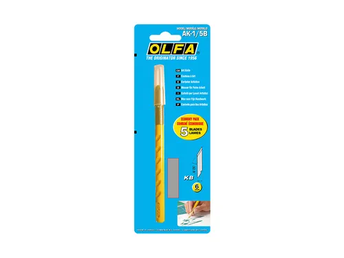 Kunst en handwerkmes Olfa AK-1 blister à 1 stuk