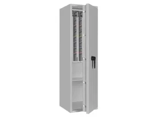 sleutelkluis,HxBxD 1400x400x420mm,448haak,legborden,romp RAL7035 - 3
