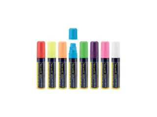 Krijtstift Securit Sma-720 Blokpunt 7-15mm Assorti 8 Stuks - 1
