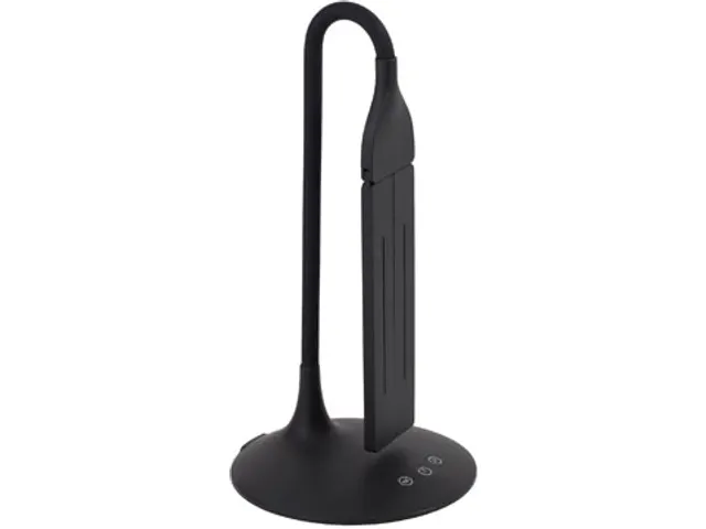 Led Desk Lamp Portable Twin Duo Led zwart