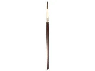 Ronde penseel Kangaro #10 kort gelakt hout doos a 12 stuks - 3