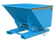 kiepbak,HxLxB 1070x1420x1560mm,1m³,draagverm. 1000kg,RAL 5012