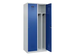 locker voor scheiding van kleding,HxBxD 1850x800x500mm,2vak