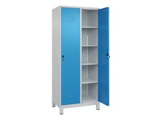 wasgoedverdeelkast,HxBxD 1950x800x500mm,vak B 400mm,draaigrendel - 2