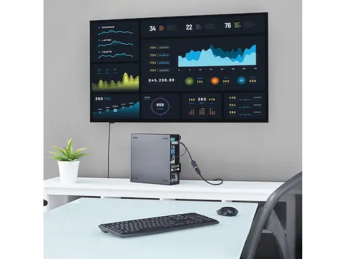 HDMI naar DisplayPort adapter 4K 30Hz video converter
