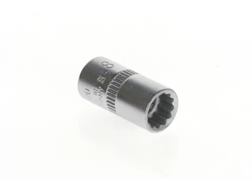 D 20 8 Stekkerdoos 1/4 inch UD profiel 8mm