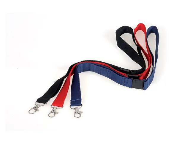 Badgekoord Europel donkerblauw