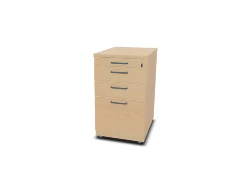 Ladeblok 720x430x600mm 2 Laden Materiaallade Hangmappenlade Ne-Esdoorn