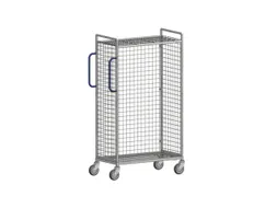 Verzamelwagen,Draagverm. 150Kg,2Etage(S),Draadgaasbodem,Verz.
