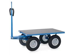 Handtrekwagen Trekoog 6404lz 1000kg 1200x800mm Luchtbanden
