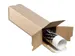 Verzendkoker Vierkant Performance 105x610x105mm Bruin 10 Stuks