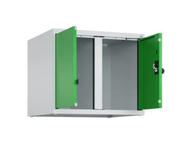 opzetkast,v. locker voor scheiding van kleding,2vak.,vak B 300mm