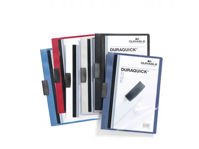 Durable Klemmap A4 Duraquick Donkerblauw 2mm