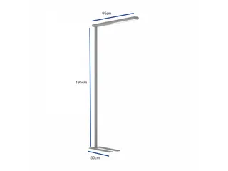 Vloerlamp LED MAULjet Dimbaar Zilver - 2