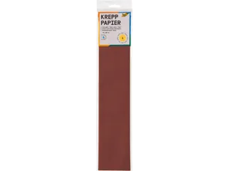 Crêpepapier Folia 50x250cm 10vel 161 kastanjebruin - 6