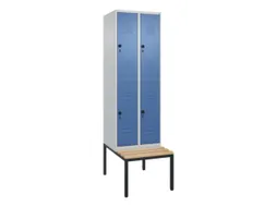 Dubbeldekse dekenkist,HxBxD 2120x600x815mm,2x2vak.,vak B 300mm