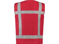 Verkeersvest 453014 Fluorrood, Maat M-L