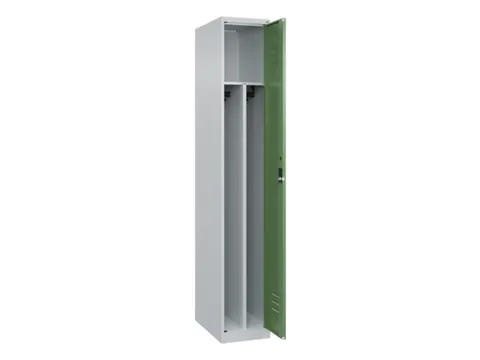 locker voor scheiding van kleding,HxBxD 1850x300x500mm,1vak