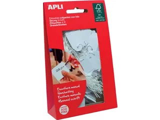 Apli 7004 Draadetiketten 7x19mm Wit, Etui Van 200 Stuks - 1