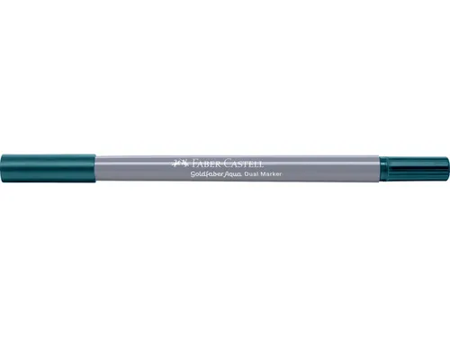 Duo aquarelmarker Goldfaber 158 diep kobalt groen