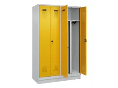 PBM-locker,HxBxD 1950x1200x500mm,4vak,vak B 300mm,draaigrendel